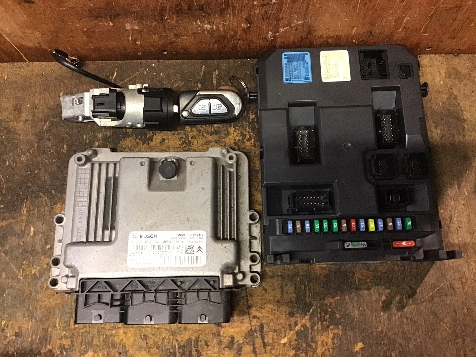 CITROEN DS3 1.6 HDI ECU KIT 9807885980 BOSCH 0281030436 9HP 2010-2015