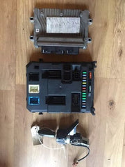 PEUGEOT 207 1.6 DIESEL ECU KIT 9666952080 2009-2012