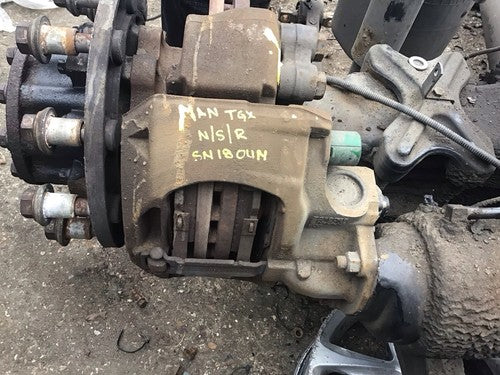 MAN TGX TGS PASSENGER'S SIDE REAR BRAKE CALIPPER AND CARRIER 2015-2020
